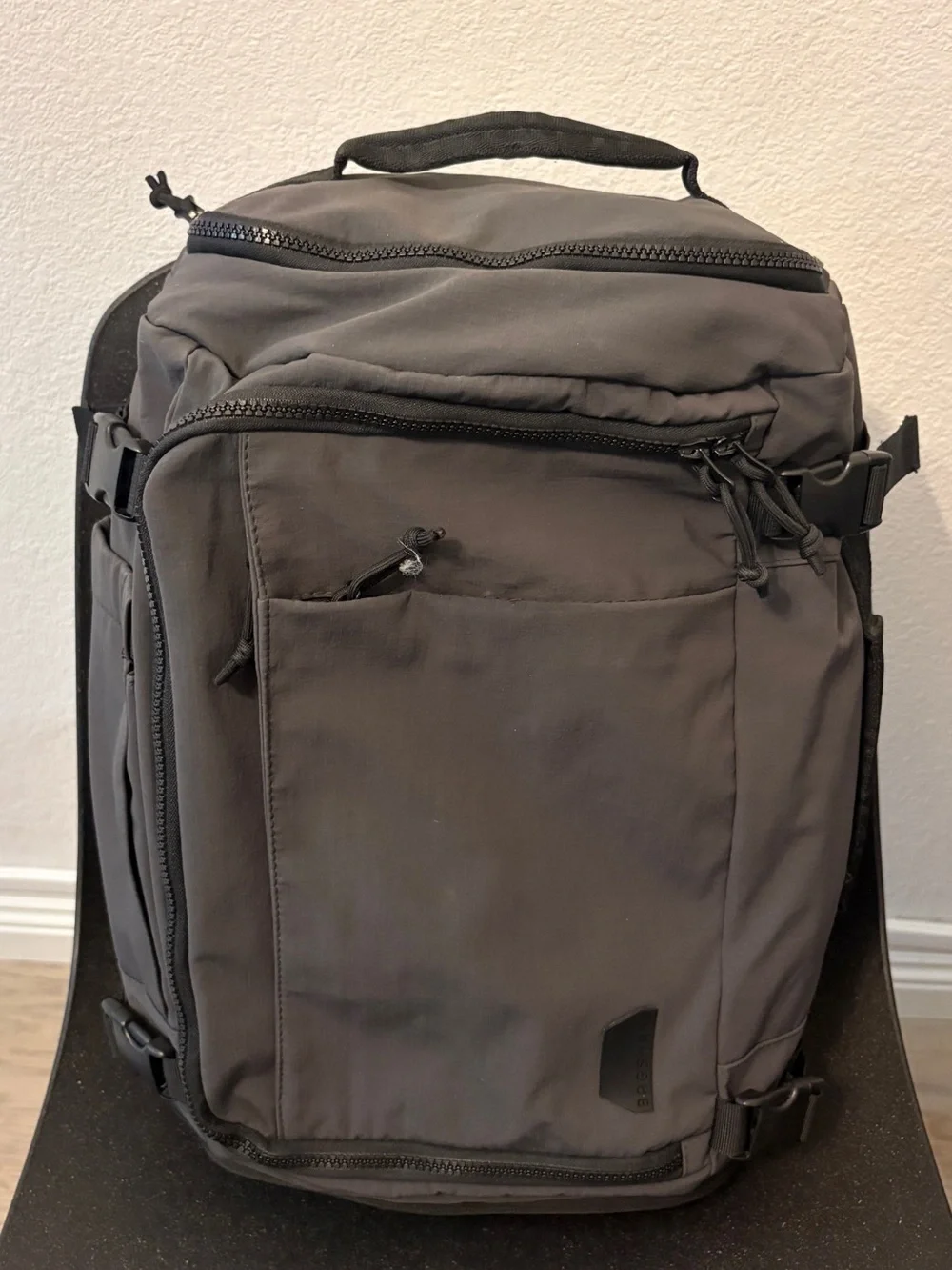 Bagsmart Black Travel Backpack